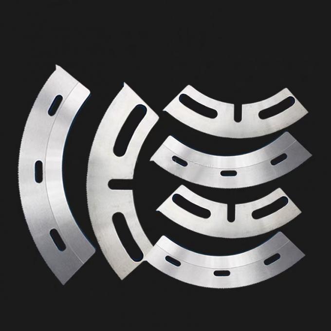 SKD-11 Dalgalanmış Tahta Slotting Blade OEM / ODM Yay Şekilli Karton Kutusu Makine Dırdırlı Slotter Blade 0