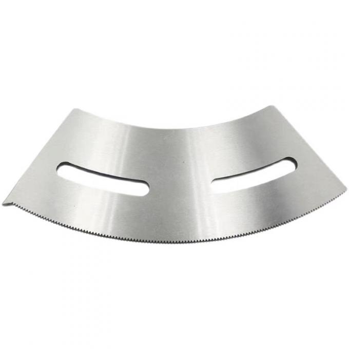 SKD-11 Dalgalanmış Tahta Slotting Blade OEM / ODM Yay Şekilli Karton Kutusu Makine Dırdırlı Slotter Blade 3