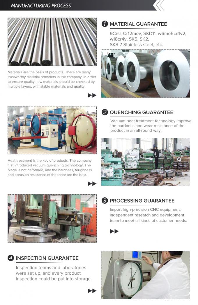 Film ambalaj makinesi için tırnaklı kesme endüstriyel ambalaj bıçakları 7