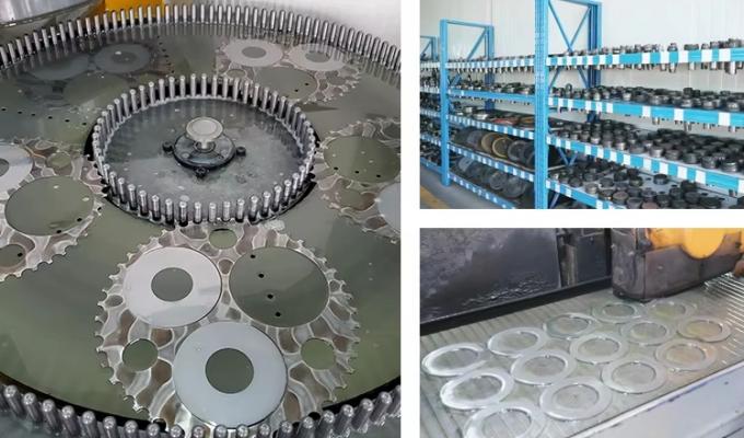 Karb&uuml;r G&uuml;r&uuml;lt&uuml;l&uuml; Kutusu Kesme Kırılganlık Dairesel Kesme Bı&ccedil;ak Bı&ccedil;akları Karton Kesme Makine Diskleri İ&ccedil;in 2