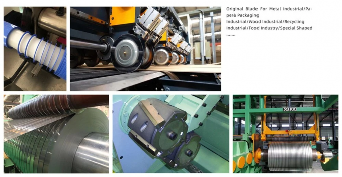 SENDA yuvarlak kesme bıçağı Endüstriyel kesme bıçağı Kağıt bant kesme makinesi için dairesel bıçağı 4