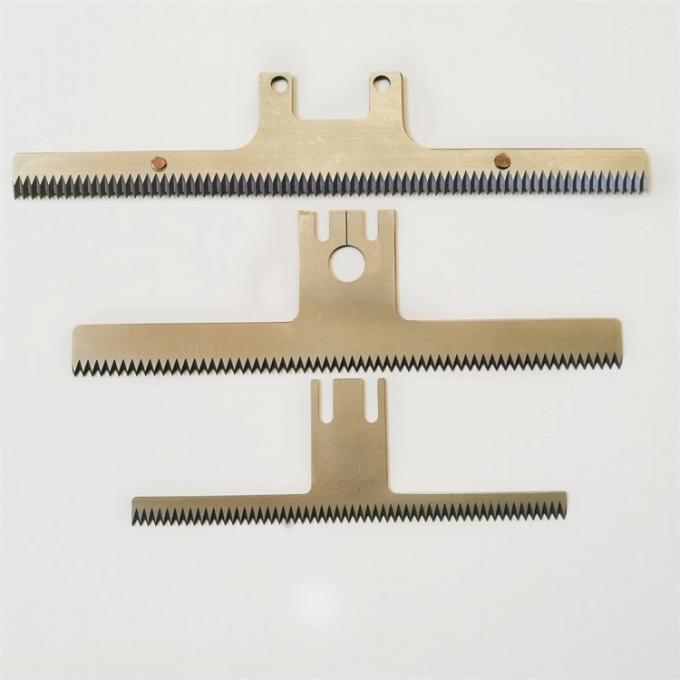 Paketleme Film Kesme Bıçakları Plastik Çanta Kesme Trimmer Blade Serrated 4