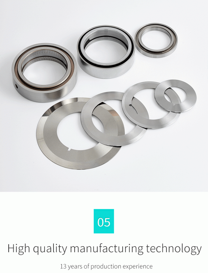 Yüksek Hassasiyetli Kesim 130mm Endüstriyel Kağıt Rulo Bant Dilme Makinesi Bıçakları Dairesel Bıçak Dilme Bıçağı 6